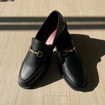 남자 클래식 페니 로퍼 금장 버클 체인 수제화 구두