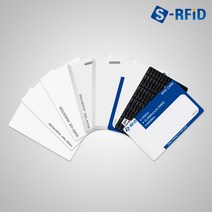 S-RFID RFID카드 RF 태그 EM MF 125Khz 13.56Mhz RFID태그, 1개, 06.MF 공카드(No.55C)