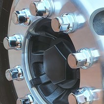 브라더피 대형차 휠캡 휠너트캡 대형 트럭 휠볼트캡 크롬 모음, 휠너트캡 32mm