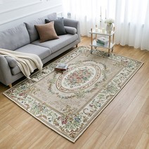 여름 거실 침실 매트 카펫 러그 멍석 가정용 빈티지 터키 타피스 살롱 세탁 가능한 자카드 우븐 면 페르시아 바닥 유럽 럭셔리
