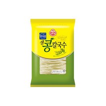 오뚜기 생콩칼국수 600g 간편식 밀키트 간편요리 면요리 1세트, 15세트