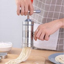 제면기 가정용 업소용 국수 면뽑는 기계 제조기 수동 프레스 도구 중공 수제 342, 없음