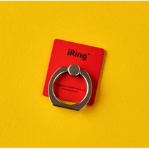 억스 정품 아이링 오리지널 휴대폰 악세사리 스마트링 핸드폰거치대, 캔디 레드(유광)