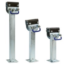 아웃트리거 고정대 정박형 카라반 트레일러 잭 받침대, 1톤 아우트리거 2개 285-340 +핸들