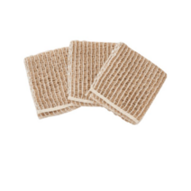 그물망 삼베 수세미, 2개, 3개입