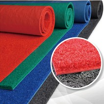 [모모이츠] 미끄럼방지 현관문 업소용 다용도 매트_격자규격_120x180cm, 색상선택:그레이