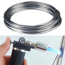 알루미늄용접기 산소용접기 용접턴테이블쉬운 용융 용접봉 강철 알루미늄 구리 금속 코어 와이어 파우더, 02 2.0mm_03 5M, 1개