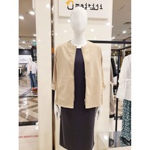 [마이티지] 노카라 라운드넥 간절기 점퍼 (ML2JP011BG)