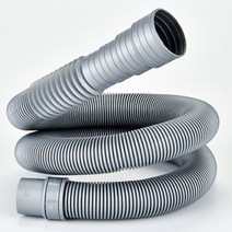 배관 교체 1.5M 물호스 배수호스 연결 연장 세탁기, 2-배수호스-그레이