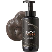 키오스킨 거품발라 새치 염색 탈모 샴푸 500mL, 흑갈색 1개