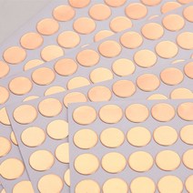 구리 호일 테이프 방열 단일 휴대폰 차폐 타발 Die cutting, 단일사이즈, 원형 5MM