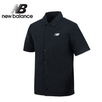 뉴발란스 공용 반팔 코치 자켓(NBNA82E813_BLACK)_블랙