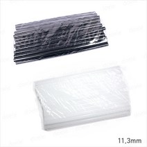 11.3mm 글루스틱/글루건심/투명/검정색/본드심, 11.3MM 흑색(약19개), 1개