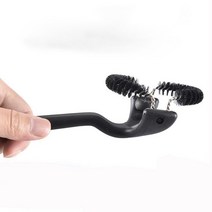 커피 머신 브러시 클리너 나일론 에스프레소 머신 청소 브러시 바리스타 커피 도구, 없음