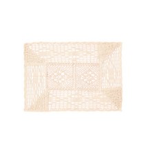 레이스 테이블보 린넨 식탁보 빈티지 협탁보 덮개, S(27x40cm)