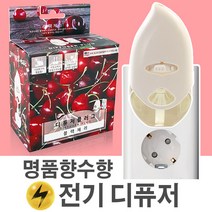 디퓨저 플러그/전기 발향 디퓨져/블랙체리 자동방향제, 커스텀형-02.호랑나비, 디퓨저플러그 본체단품