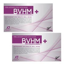 시니케어 빌베리 아이헬스 토탈케어 BVHM+ 90캡슐 2팩