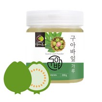 100% 국내산 구아바잎 가루 분말 200g 구아바 열매 추출물 파우더 구아바차 구아바잎차, 1개