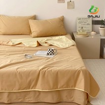 BAJIU 여름이불 면 100% 순색 얇은 이불 여름이불세트