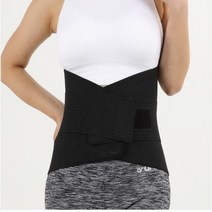 엘초이스 12인치 블랙 허리 보호대 디스크 복대 의료용 지지대 밴드 압박 헬스 웨이트
