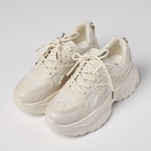 미즈슈즈 여성용 패션 어글리슈즈 통굽 키높이 운동화