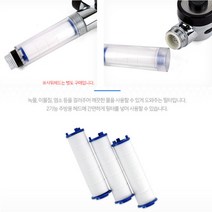 셀러허브 생활리빙 주방 석회수 염소 녹물제거필터 2기능 교체용 리필 3p, 기본, 색상:단일색상|사이즈:기본