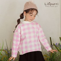 릴리푸리 콩닥콩닥폴라티셔츠 핑크