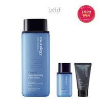 BELIF 맨올로지 오리지널 아쿠아 바운싱 워터 로션 200ml 세트, none