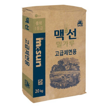 맥선 밀가루 고급제면용, 20kg, 2개