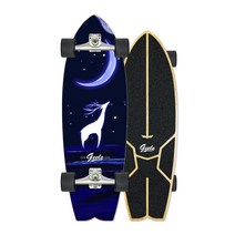 스케이드보드 스케이드 롱보드 숏보드 댄싱 geele carver yow land cx4, 흰 국화 호랑이 cx4