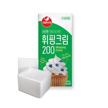 서울우유 휘핑크림 200ml 10개, 1개