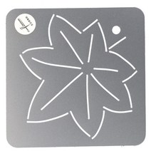 취미 퀼트 diy 도구 DIY 서브 자수 모델 바느질 템플릿 퀼팅 패치워크 스피닝 수제 세트 12x12cm 22x22cm, [01] 12X12CM 1PCS