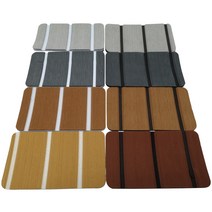 요트부품 샘플 세트 티크 데크 보트 요트 EVA 해양 바닥 매트 카펫 러그 접착제 Gule 6-8 PCS 회색 및 갈색 액세서리, [05] DarkGray with White