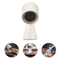 Haotaitai HTT-X6 휴대용 테이블 레인지 후드 화이트 환풍기/냄새빼기/삼겹살구이 훠궈 샤브샤브, HTT-X6 White