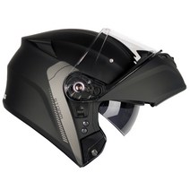 MT STORM 스톰 시스템 풀페이스 오토바이 헬멧 바이크, 무광블랙