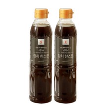 대왕 맑은 참치액 참치한스푼, 2병, 500ml