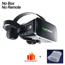 게임 가상현실 VR VR 안경 가상 현실 블루투스 헤드셋 3D VR 스마트 안경 헬멧 스마트 폰 4.7-6.7 인치 렌, 01 No Box No Remote