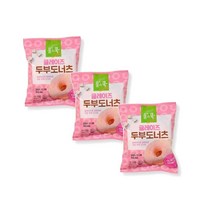 풀스쿡 글레이즈 두부도너츠 (50gX3) 브런치 홈베이킹 두부빵 간편간식 버터풍미, 17세트
