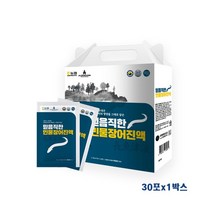 국내산 민물장어 진액 장어즙 엑기스 장어진액 야관문 우슬 아르기닌 오가피 당귀 기력보충 원기회복 보양식 고농축 건강즙 선물세트 추천 식약청 인증, 1박스, 70ml