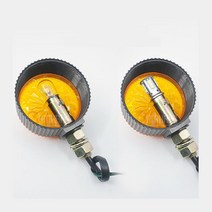 대형 화물 윙바디 사이트 토끼등 차폭등 옐로우 픽업 탑차 추가 오토바이 렉카 캠핑카, 중형 24V용-할로겐전구