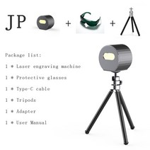 레이저 각인기 3d 데스크탑 에칭 커터 pecker pro 럭셔리 미니 전문 사 전기, 스탠다드 스타일 jp