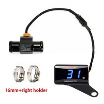 오토바이 계기 바이크 뜨거운 판매 koso 온도 게이지 vespa gts tmax 530 500 nmax pcx forza 350 xmax 300 400 자동차 액세서리, 섭씨-b-16mm-오른쪽