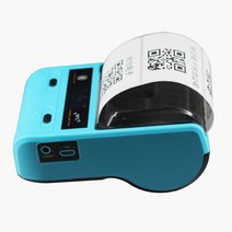 날인기 휴대용 미니 58mm 블루투스 2.0 안드로이드 POS 영수증 열전사 프린터 지폐 라벨 기계 슈퍼마켓 레, 02 US plug