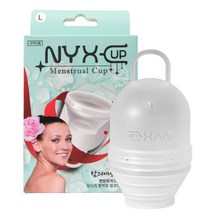 닉스컵 생리컵 소형 대형, 2개입, 2개입, L