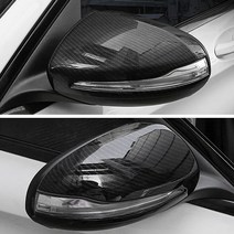 메르세데스 벤츠 C W205 E W213 GLC-Class X253 S 클래스 W222 ABS 자동차 백미러 캡 커버 트림 액세서리 용 2 Pcs RHD 및 LHD, RHD 용