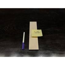 T12 자작나무 합판 (60x248), 표면 및 마구리면 샌딩, 1개