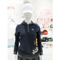 MU스포츠 여성 긴팔 P/O 풀오버 티셔츠 GU52PLW3(124420 )