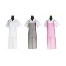 국산 반투명 위생앞치마 H형 90 X 115 3가지colors, 흰색