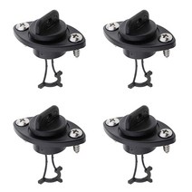 카약플러그 카약 액세서리 방수 플러그 드레인 물 요트 해양 보트 BS 높은 내마모성 내식성 4 피스, 01 4Pcs