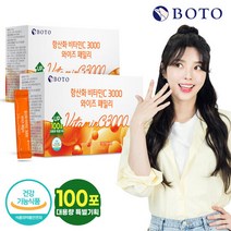 [보뚜] 항산화 비타민C 3000 와이즈 패밀리 100포 x 2박스, 단품, 단품